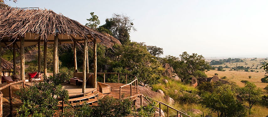 From the deck at Lamai Serengeti enjoy stunning views of the Serengeti at Lamai Serengeti