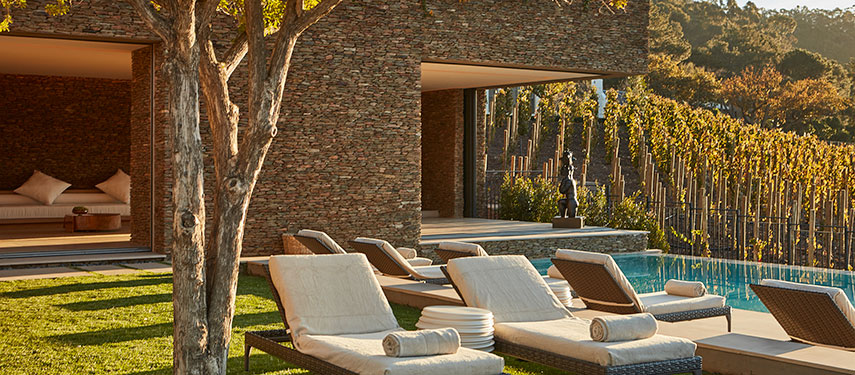 A fine country house with stunning views at Leeu Estates