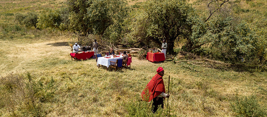 Lemala Ngorongoro Camp Bush Lunch