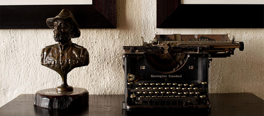 Ornaments at Londolozi Varty Camp reflect the history of its foundations