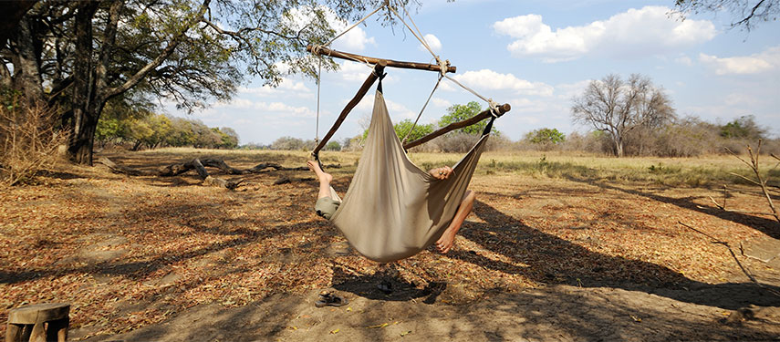 Luangwa Crocodile Camp Relax In The Bush on safari