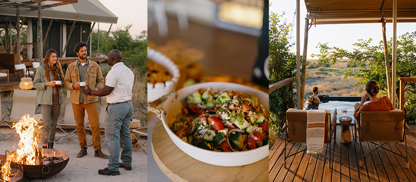 A triptych of experiences on offer when on safari in Botswana