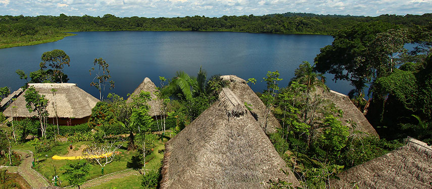 Napo Wildlife Center is a responsible and sustainable enterprise in the Amazon rainforest, Ecuador