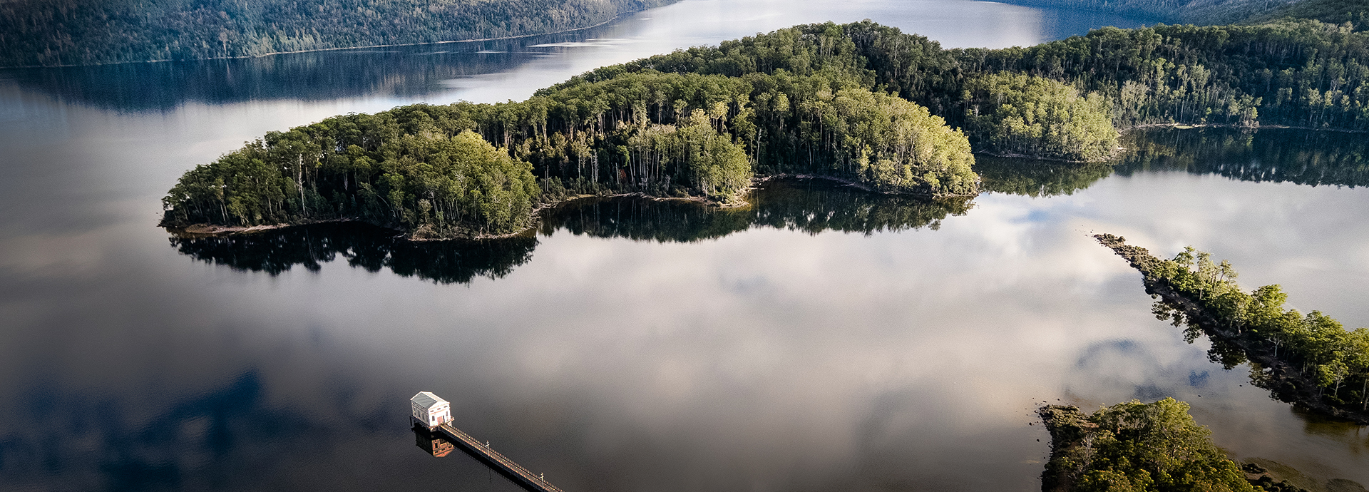 Pumphouse Point luxury lodge in Tasmania
