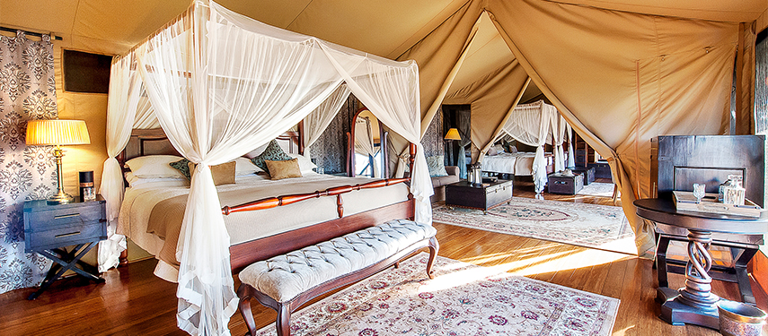 1920s exclusive interiors at Sand River Mara