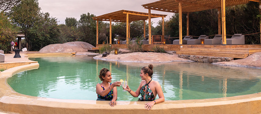 Cheers to a great safari at Sayari Lodge