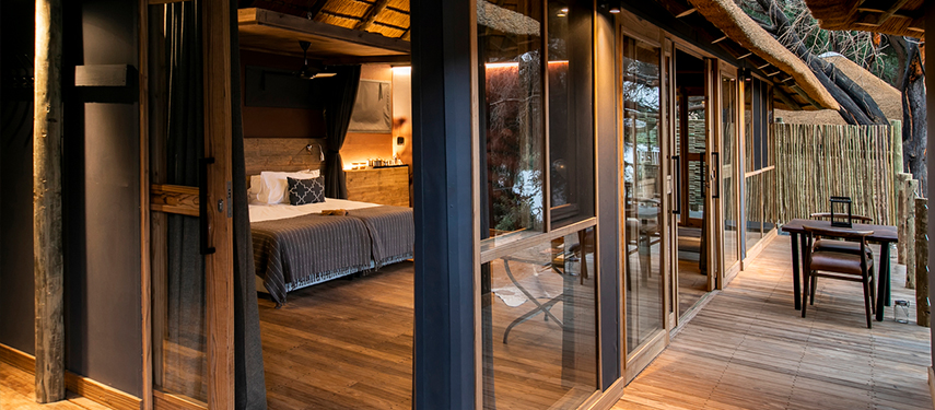 Serra Cafema lodge's luxurious double suite is the perfect base for a Kaokoveld safari in Namibia