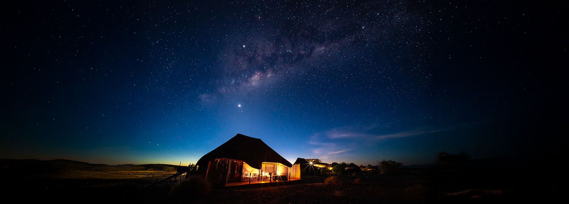 Doro Nawas Starlit Tent Night Sky Milky Way Campfire Glow