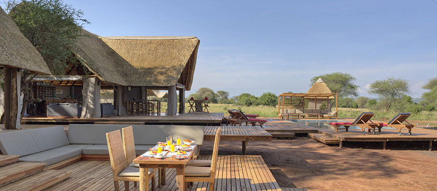 Tarangire Ndovu safari camp Main Area