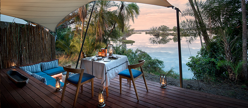 Private dining with exceptional views at Thorntree River Lodge