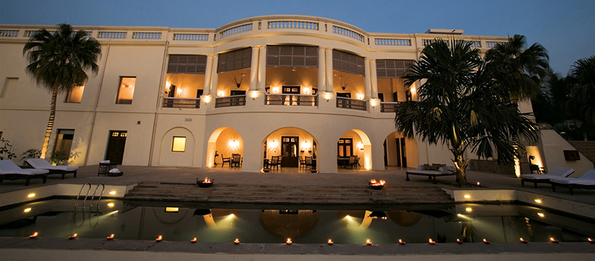 Stay at Varanasi's most exclusive hotel and amidst peace and quietude at Nadesar Palace