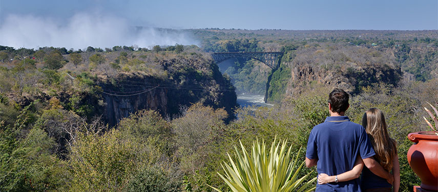 Epic views and within walking distance to the Falls at The Victoria Falls Hotel