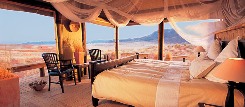 An indulgent living space with views at Wolwedans Mountain View