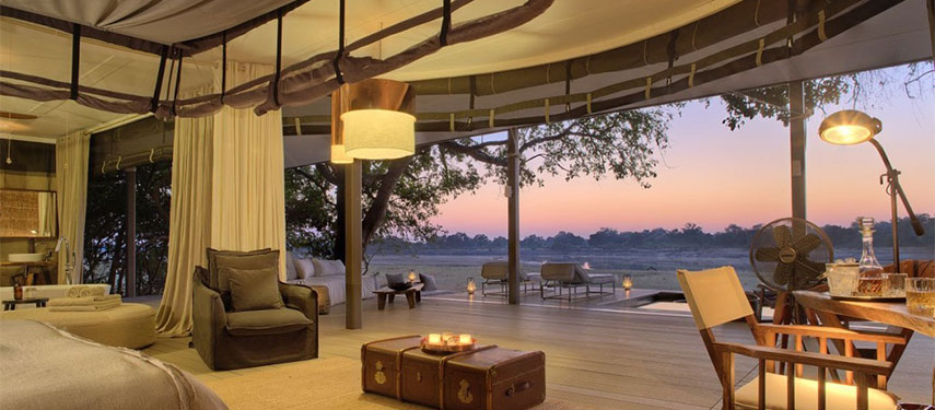 Elegance over the Luangwa Valley from Chinzombo